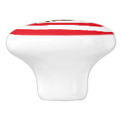 X線ビジョンおもしろいレトロ漫画ブックアーポップ・アートのト セラミックノブ (側面)