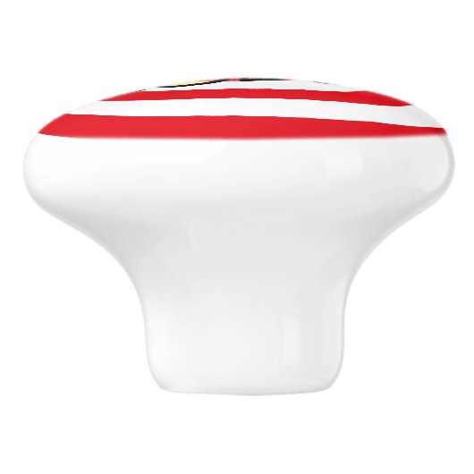 X線ビジョンおもしろいレトロ漫画ブックアーポップ・アートのト セラミックノブ (側面)