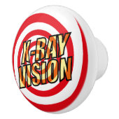 X線ビジョンおもしろいレトロ漫画ブックアーポップ・アートのト セラミックノブ (右)