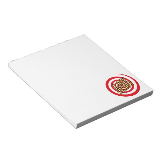 X線ビジョンおもしろいレトロ漫画ブックアーポップ・アートのト ノートパッド (アングル)