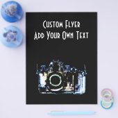 X線ビジョンカメラ – オリジナル青 チラシ (シングル)