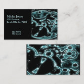 X線フラッシュの機械伝動装置 名刺 (正面/裏面)