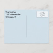 「X線写真大学院」指でハート 案内ポストカード (裏面)