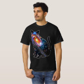 X線宇宙インキャットTシャツ Tシャツ (正面フル)