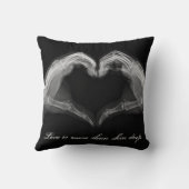 X線愛ハートの枕 クッション (裏面)