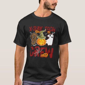 X線技師の仲間たち ハロウィン X線技師 マッチ Tシャツ