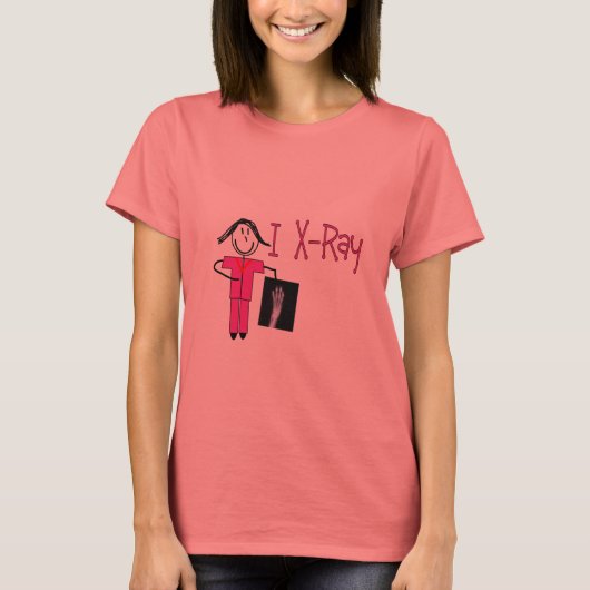 X線技術ギフト Tシャツ (正面)