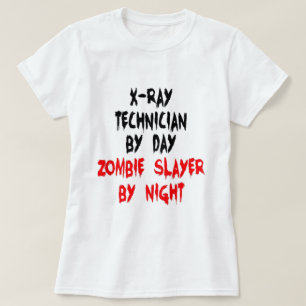 X線技術者ゾンビレイヤー Tシャツ