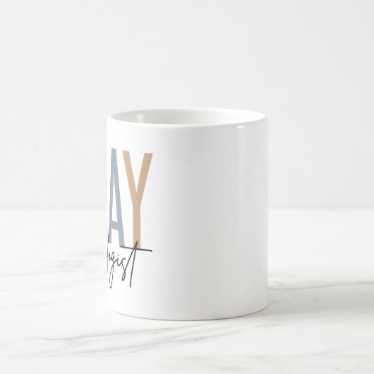 X線技術者向けX線技数々の術者用贈答品 コーヒーマグカップ (中央)