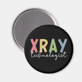 X線技術者X線技術放射線技術ギフト マグネット (正面/裏面)