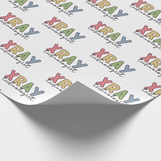 X線技術者X線技術放射線技術ギフト ラッピングペーパー (角)