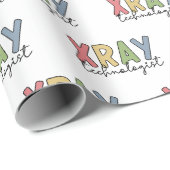 X線技術者X線技術放射線技術ギフト ラッピングペーパー (ロールコーナー)