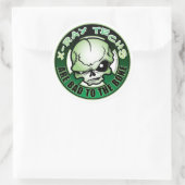 X線技術：骨に悪い ラウンドシール (バッグ)