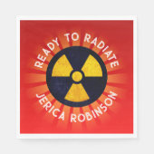 X線撮影の準備完了 スタンダードランチョンナプキン (正面)