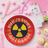 X線撮影の準備完了 ペーパープレート (パーティー)