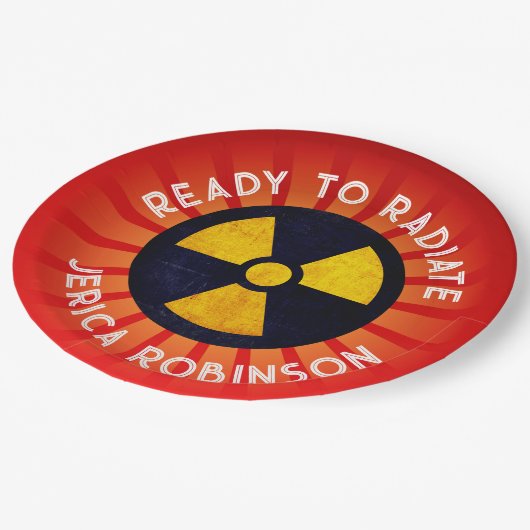 X線撮影の準備完了 ペーパープレート (アングル)