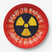 X線撮影の準備完了 ペーパープレート (正面)