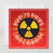 X線撮影の準備完了 招待状 (正面)