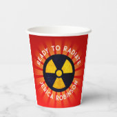 X線撮影の準備完了 紙コップ (裏面)