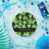 X線放射放射性グリーン ペーパープレート (パーティー)