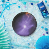 X線望遠鏡ゴースト宇宙手 ペーパープレート (パーティー)