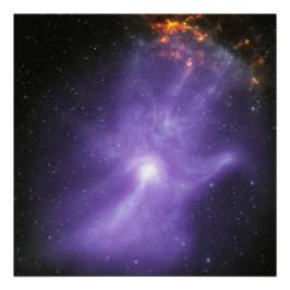 X線望遠鏡ゴースト宇宙手 ポスター