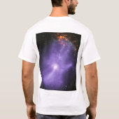 X線望遠鏡ゴースト宇宙手 Tシャツ (裏面)