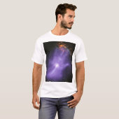 X線望遠鏡ゴースト宇宙手 Tシャツ (正面フル)