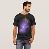 X線望遠鏡ゴースト宇宙手 Tシャツ (正面フル)