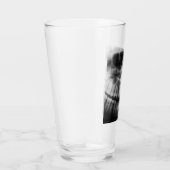 X線歯口スマイル白黒 タンブラーグラス (右)