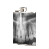 X線歯口スマイル白黒 フラスク (左)