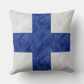 X線水彩#Nautical信号海事国旗 クッション (裏面)