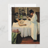 X線治療の最初の試み ポストカード (正面/裏面)