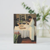 X線治療の最初の試み ポストカード (スタンド正面)