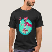 X線猫 Tシャツ (正面)