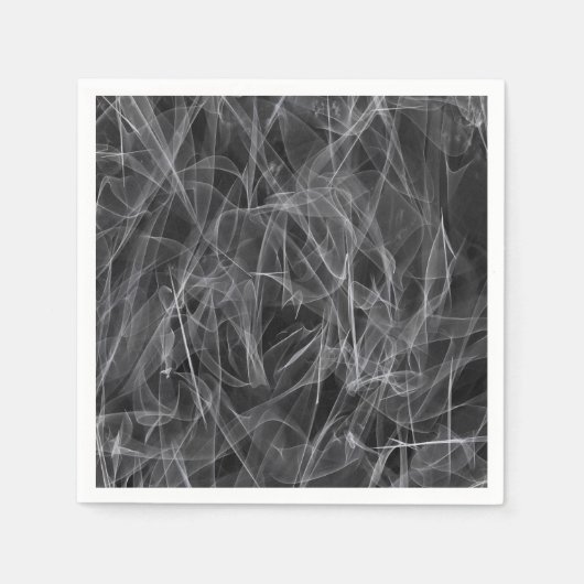 X線画像のようにベールを張る スタンダードカクテルナプキン (正面)