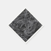 X線画像のようにベールを張る スタンダードカクテルナプキン (角)