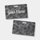 X線画像のようにベールを張る バッジ (表裏)