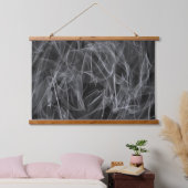 X線画像のようにベールを張る 吊り下げ型タペストリー (寝室)