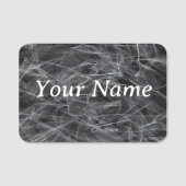 X線画像のようにベールを張る 名札 (正面)