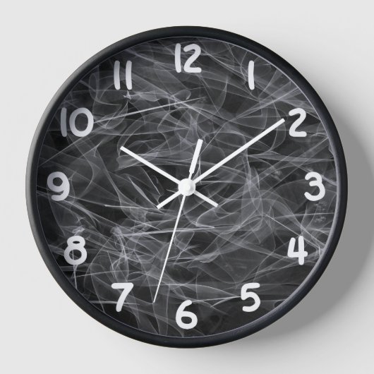 X線画像のようにベールを張る 壁時計 (正面)