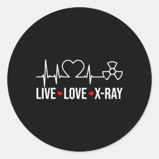 X線科学技術放射線技師X線生愛X線 ラウンドシール