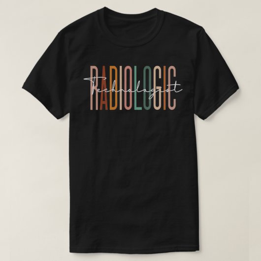 X線素晴らしい技術 Tシャツ (デザイン正面)