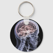 X線脳 キーホルダー (正面)