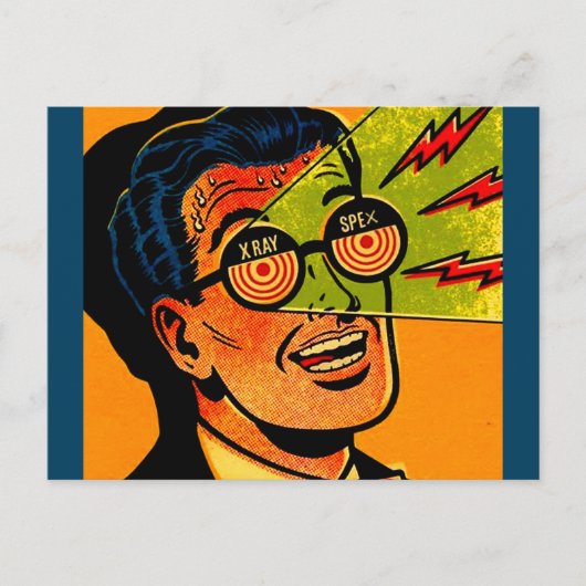 X線速度 ポストカード (正面)