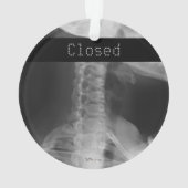 X線2オリジナル オーナメント (裏面)