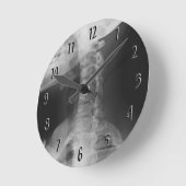 X線2 ラウンド壁時計 (傾斜)