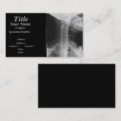 X線2 名刺 (正面/裏面)