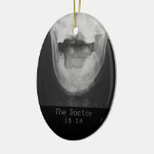 X線3 セラミックオーナメント (左)