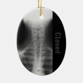 X線3 セラミックオーナメント (裏面)